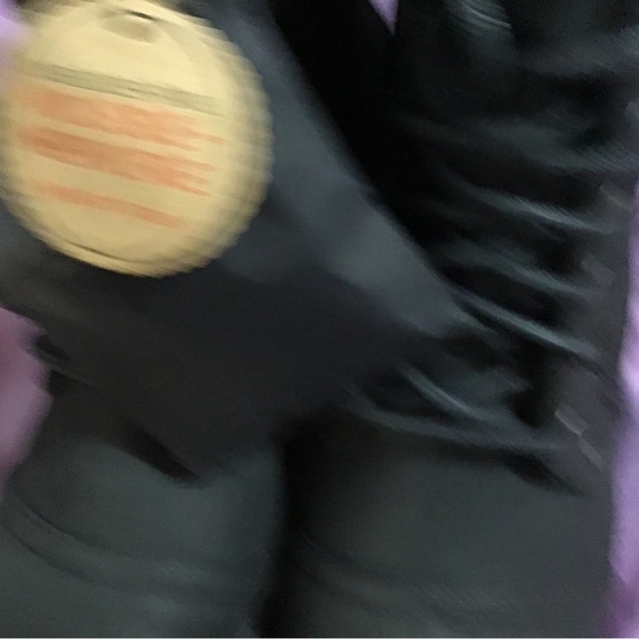 Chelsea girl size 6 black crimson army style boots new box - Picture 9 of 9